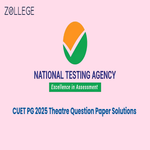 CUET PG 2025 Theatre Question Paper with Solution Answer Key PDF